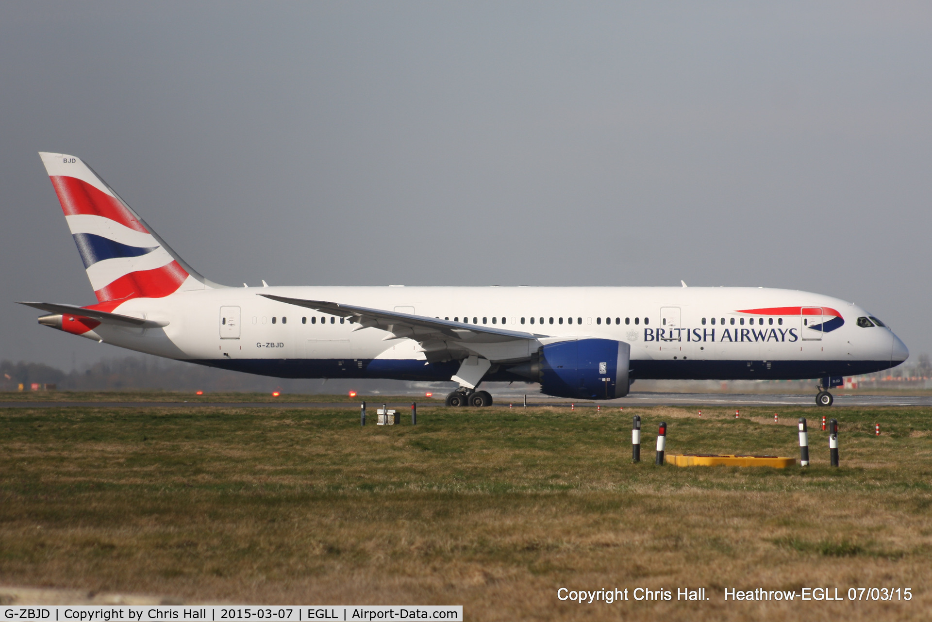 G-ZBJD, 2013 Boeing 787-8 Dreamliner C/N 38619, British Airways