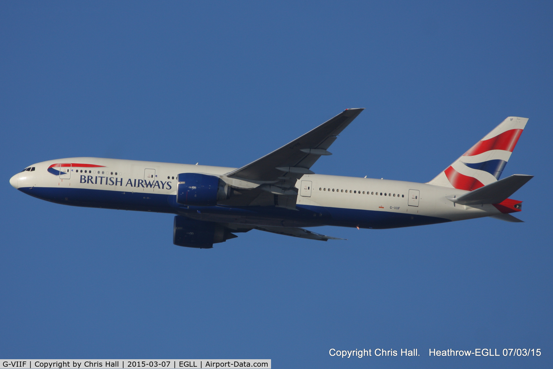 G-VIIF, 1997 Boeing 777-236 C/N 27488, British Airways