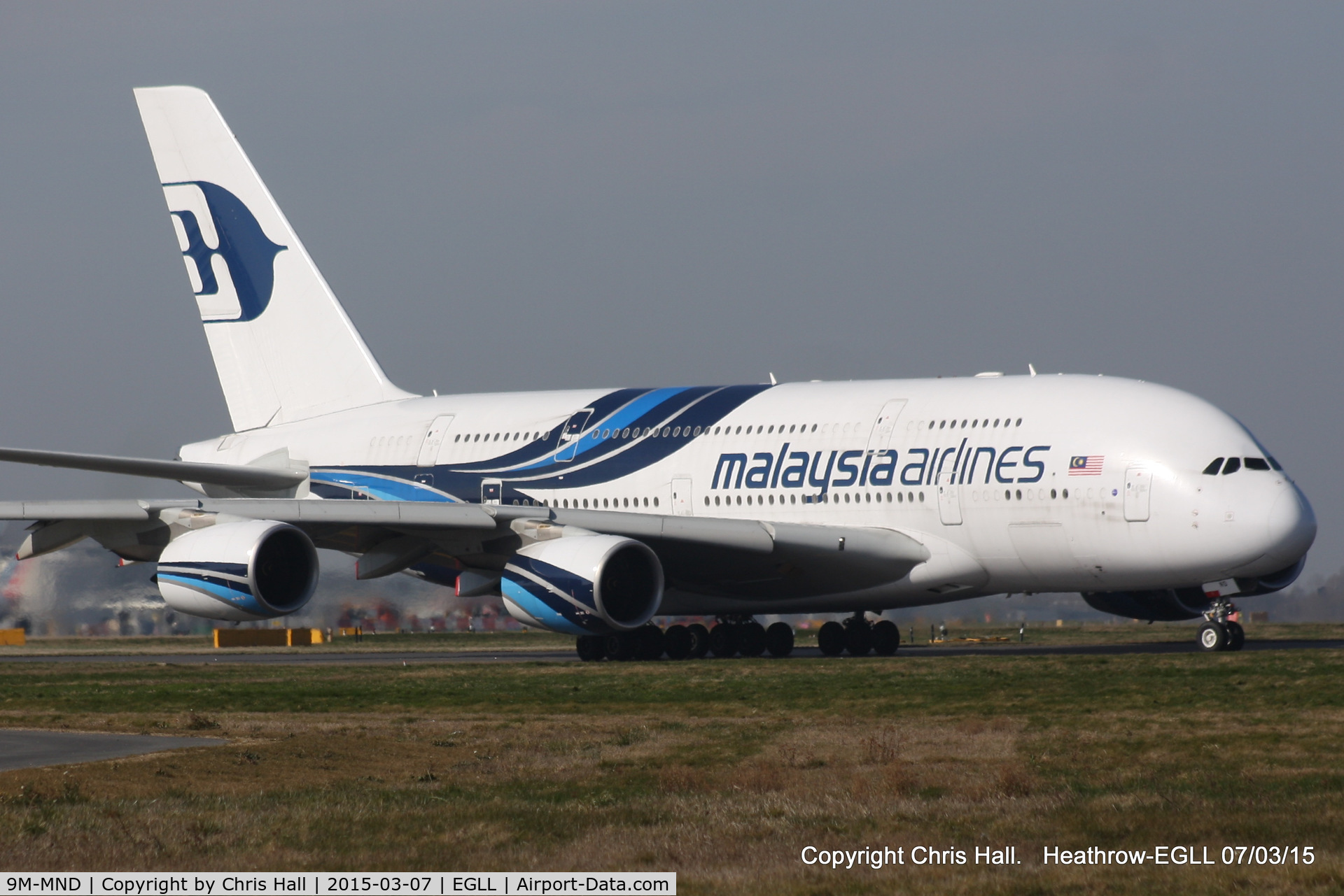 9M-MND, 2012 Airbus A380-841 C/N 089, Malaysia Airlines