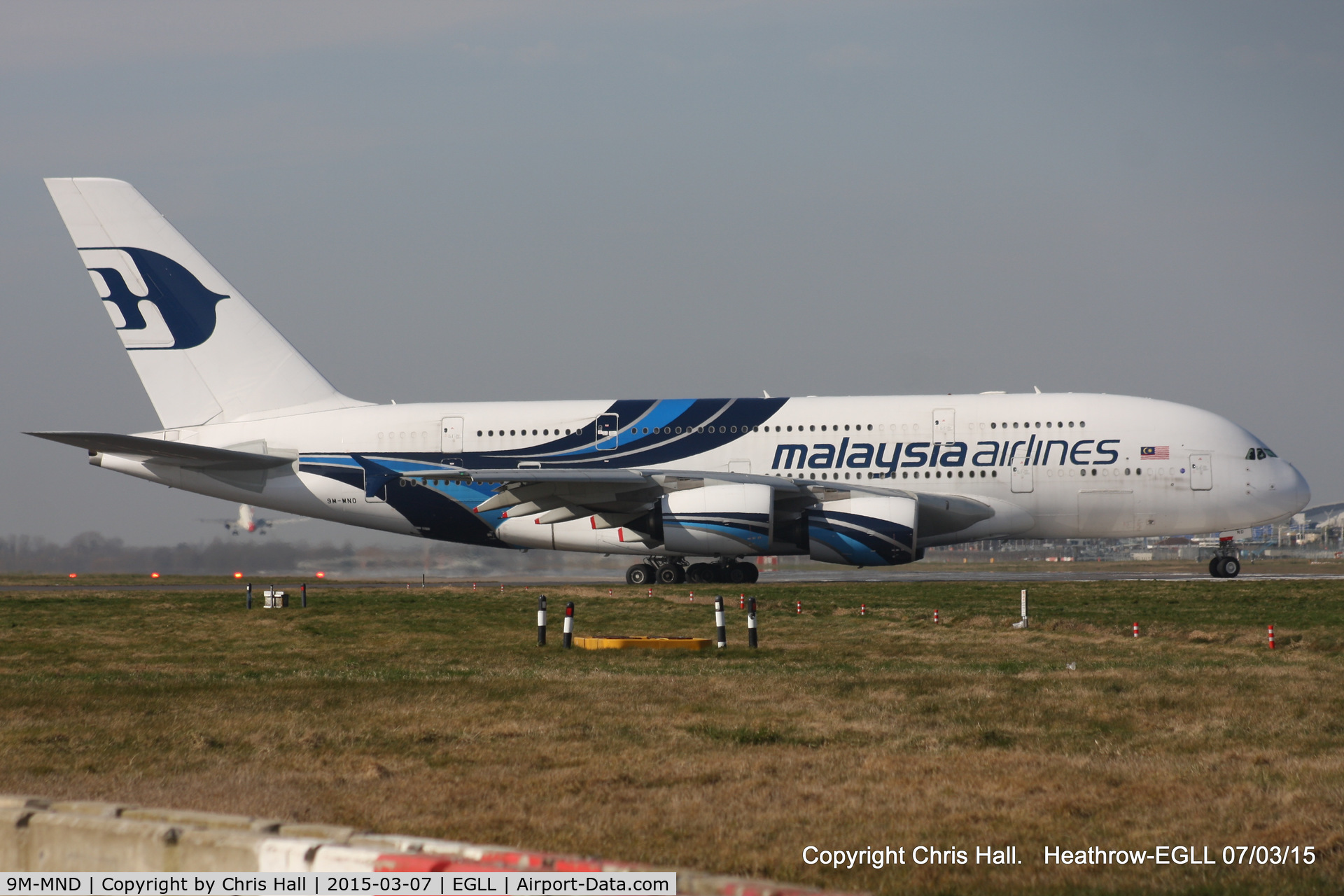 9M-MND, 2012 Airbus A380-841 C/N 089, Malaysia Airlines