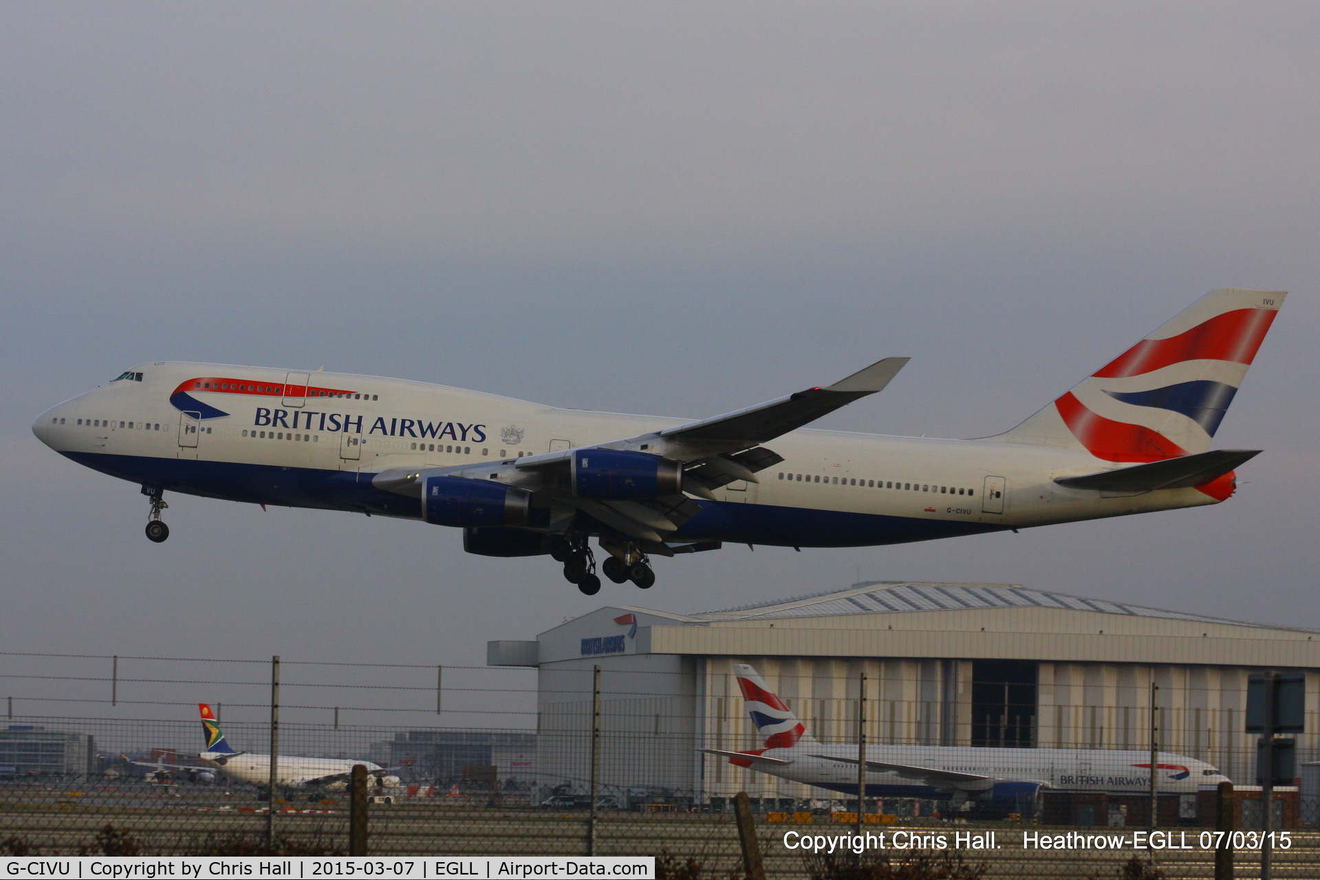 G-CIVU, 1998 Boeing 747-436 C/N 25810, British Airways