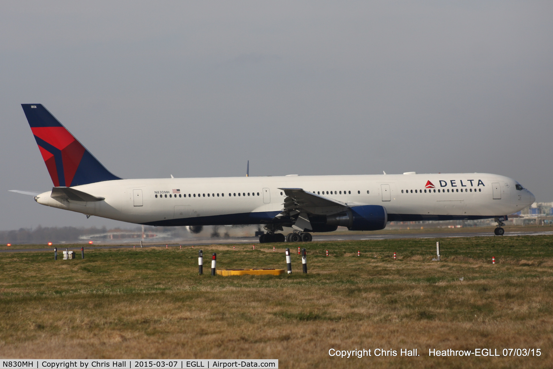 N830MH, 2000 Boeing 767-432/ER C/N 29701, Delta