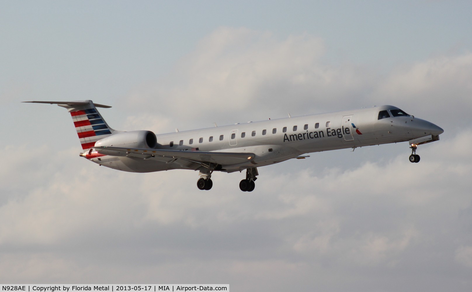 N928AE, 2005 Embraer Embraer EMB-145LR C/N 14500911, Eagle