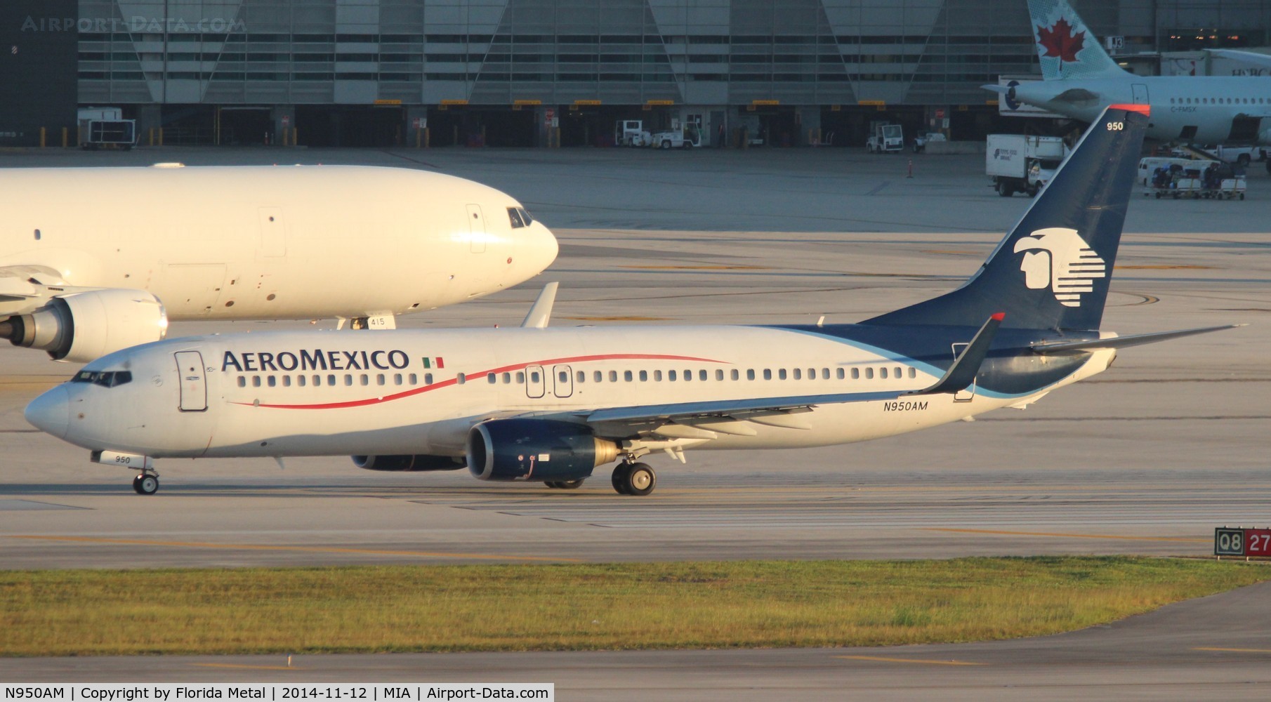 N950AM, 2006 Boeing 737-852 C/N 35115, Aeromexico