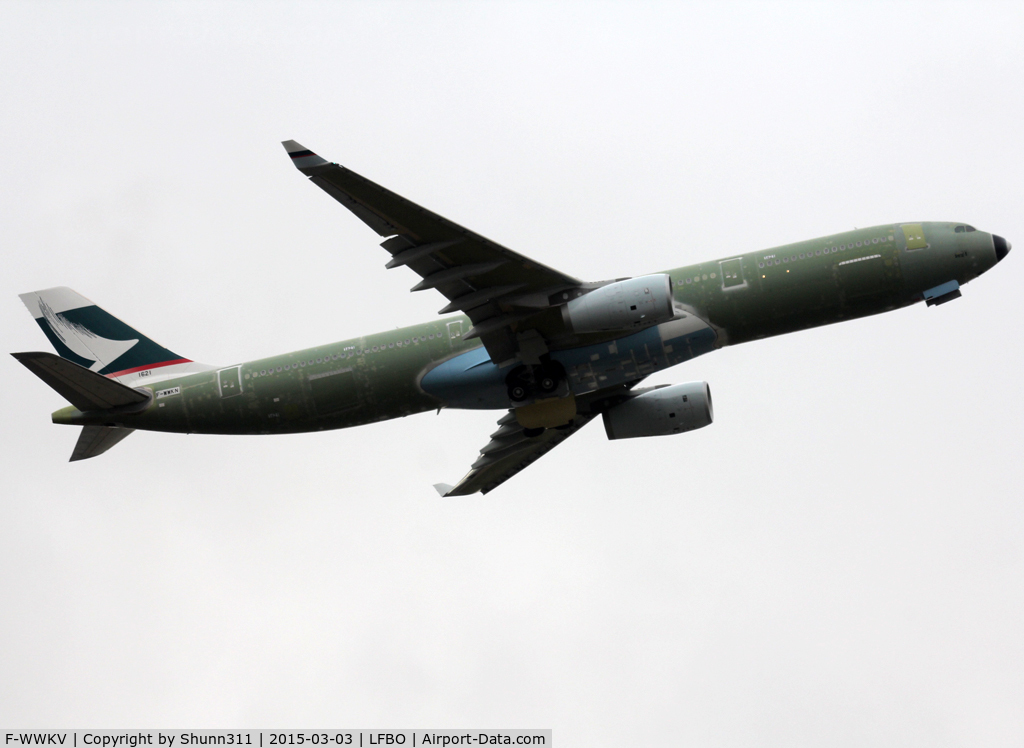 F-WWKV, 2015 Airbus A330-343 C/N 1621, C/n 1621 - For Cathay Pacific