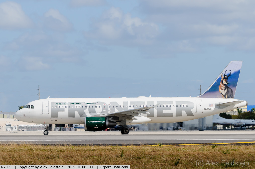 N209FR, Airbus A320-214 C/N 4641, Ft. Lauderdale