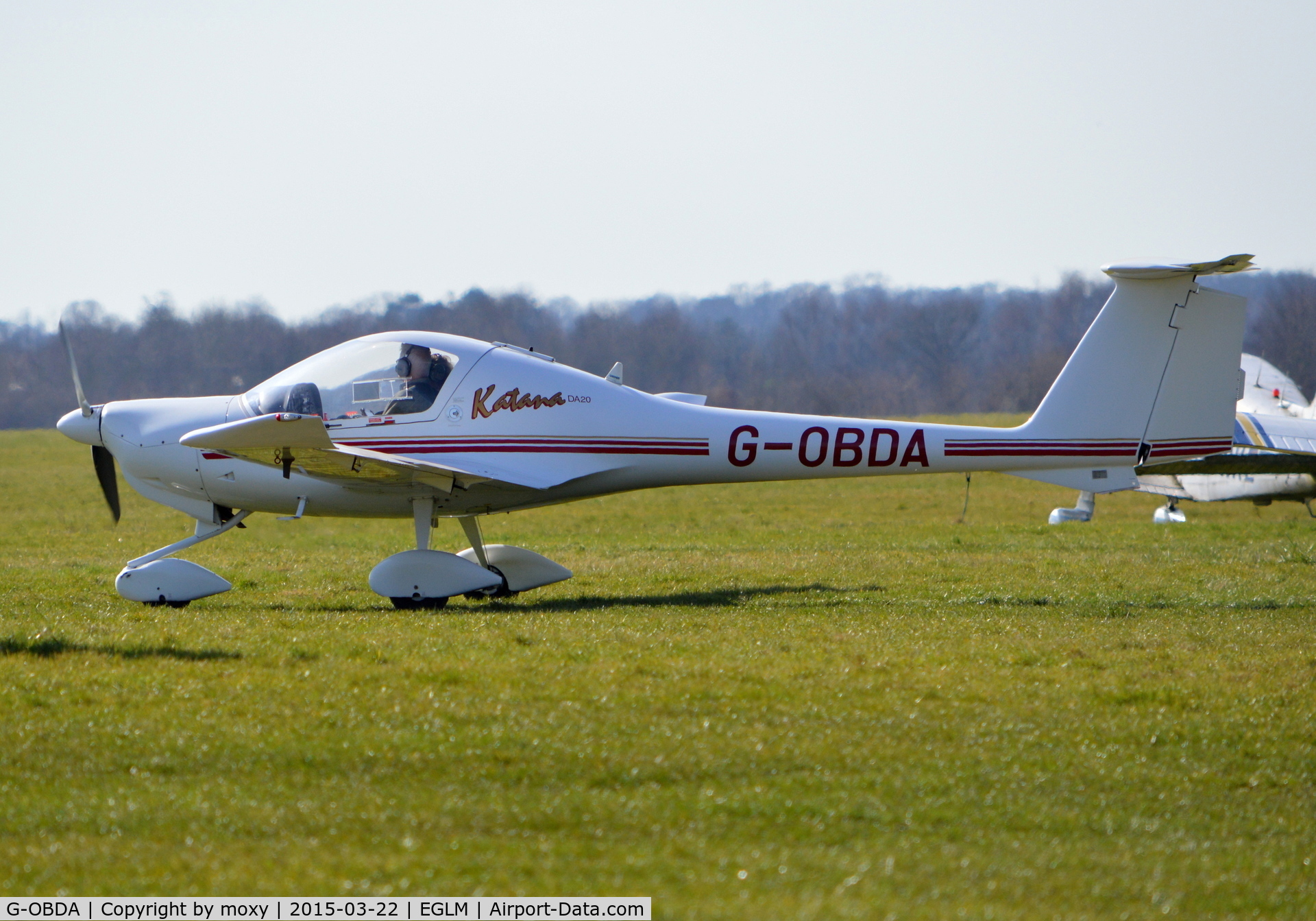 G-OBDA, 1997 Diamond DA-20A-1 Katana C/N 10260, Diamond DA20-A1 Katana at White Waltham.