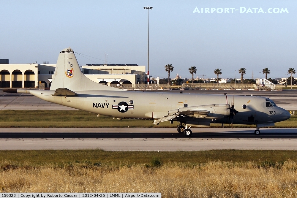 159323, 1974 Lockheed P-3C Orion C/N 285A-5613, Runway 31