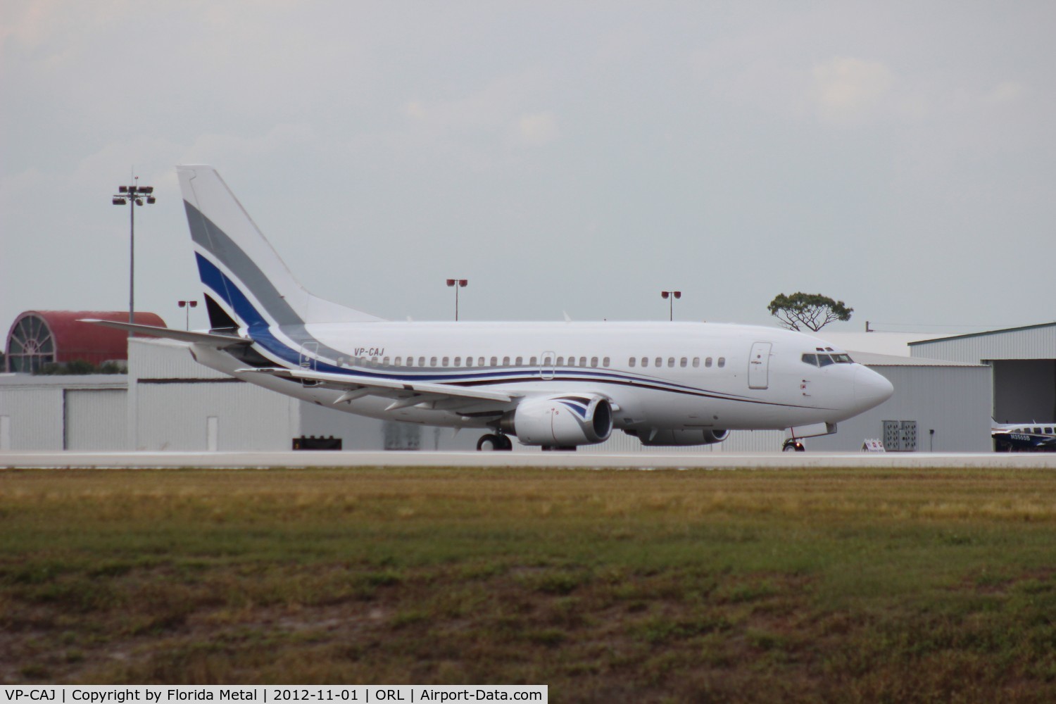 VP-CAJ, 1992 Boeing 737-505 C/N 24648, private 737-500