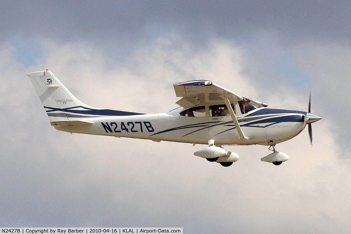 N2427B, 2007 Cessna T182T Turbo Skylane C/N T18208764, Cessna T.182T Turbo Skylane [T182-08764] Lakeland-Linder~N 16/04/2010
