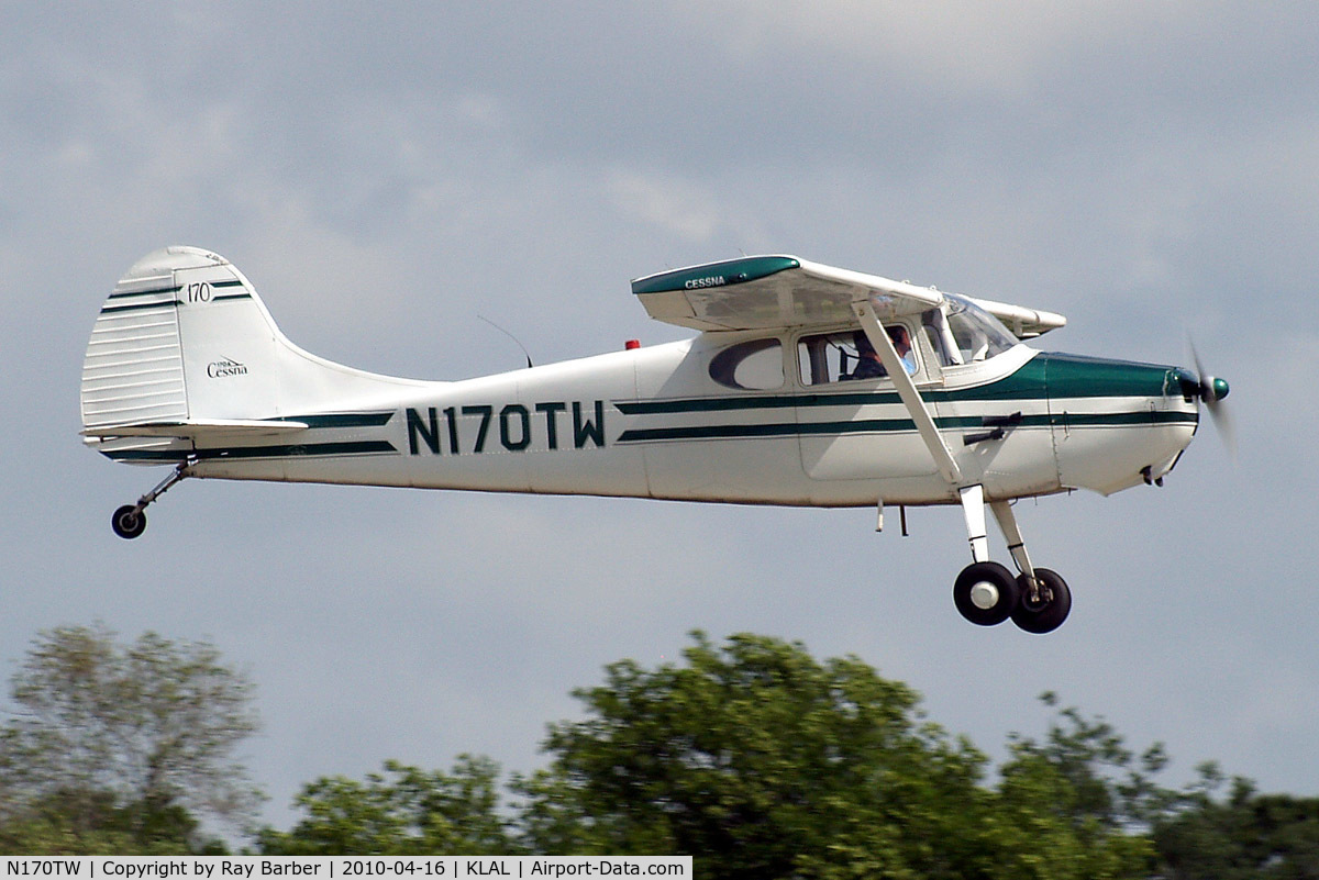 N170TW, 1951 Cessna 170A C/N 20197, Cessna 170A [20197] Lakeland-Linder~N 16/04/2010