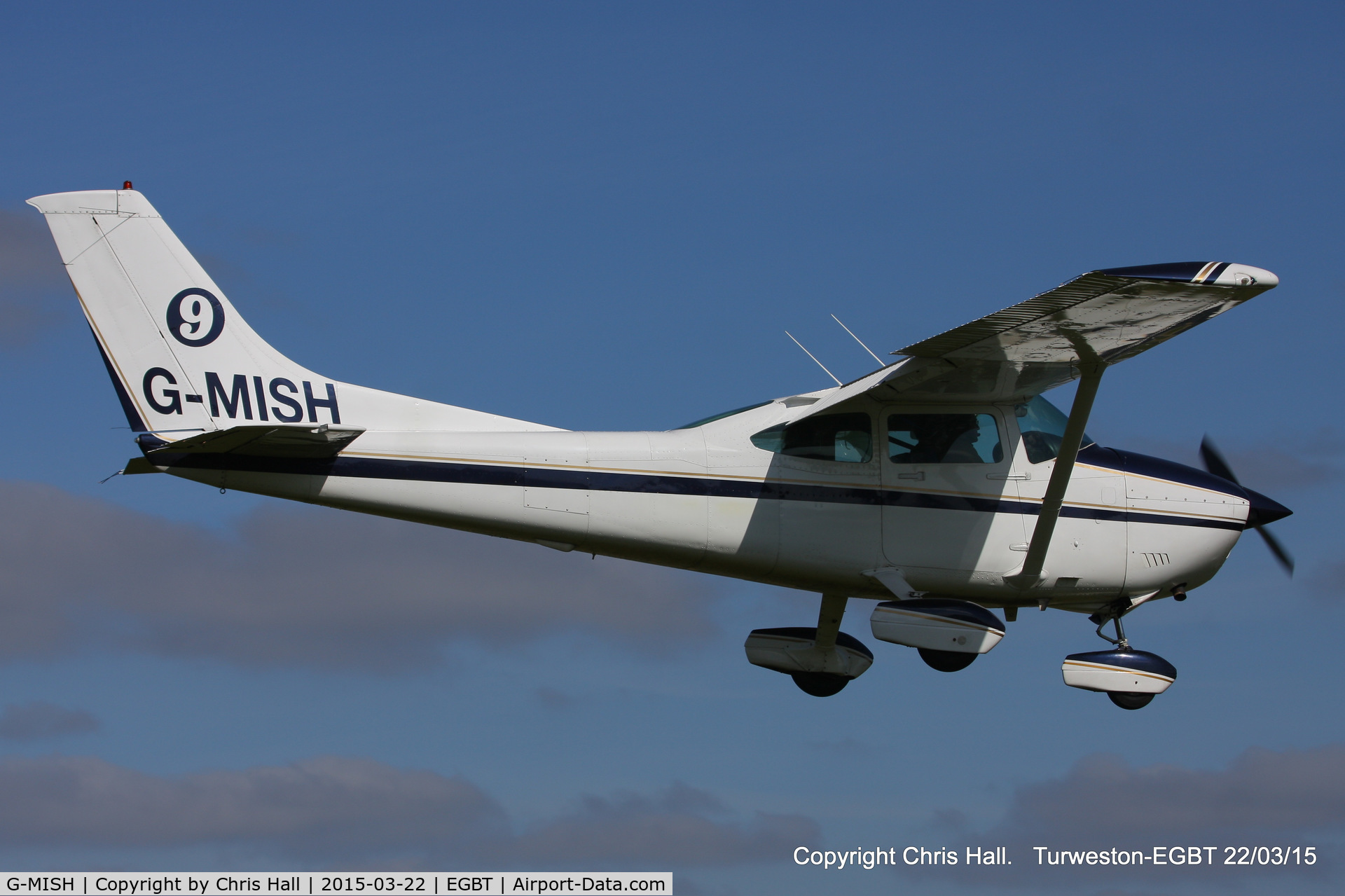 G-MISH, 1981 Cessna 182R Skylane C/N 182-67888, at the Vintage Aircraft Club spring rally