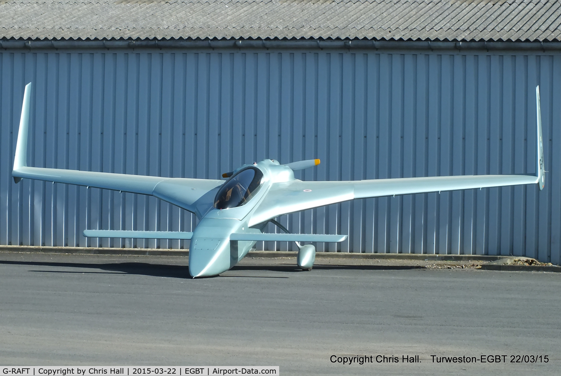 G-RAFT, 1983 Rutan Long-EZ C/N PFA 074A-10734, at the Vintage Aircraft Club spring rally