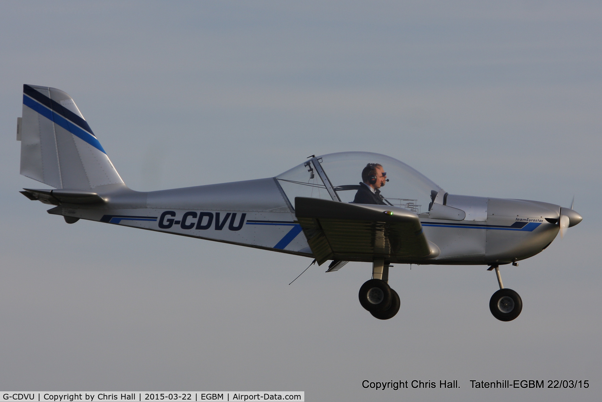 G-CDVU, 2006 Aerotechnik EV-97 TeamEurostar UK C/N 2525, at Tatenhill