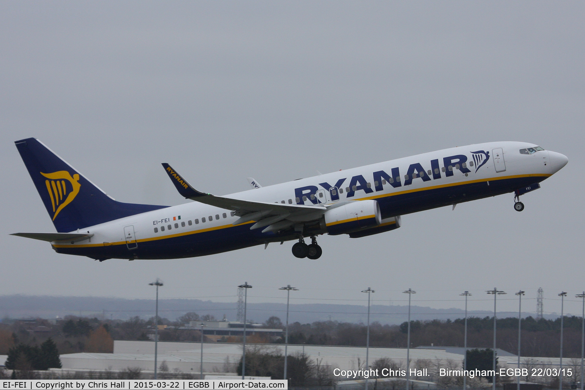 EI-FEI, 2014 Boeing 737-8AS C/N 44690, Ryanair