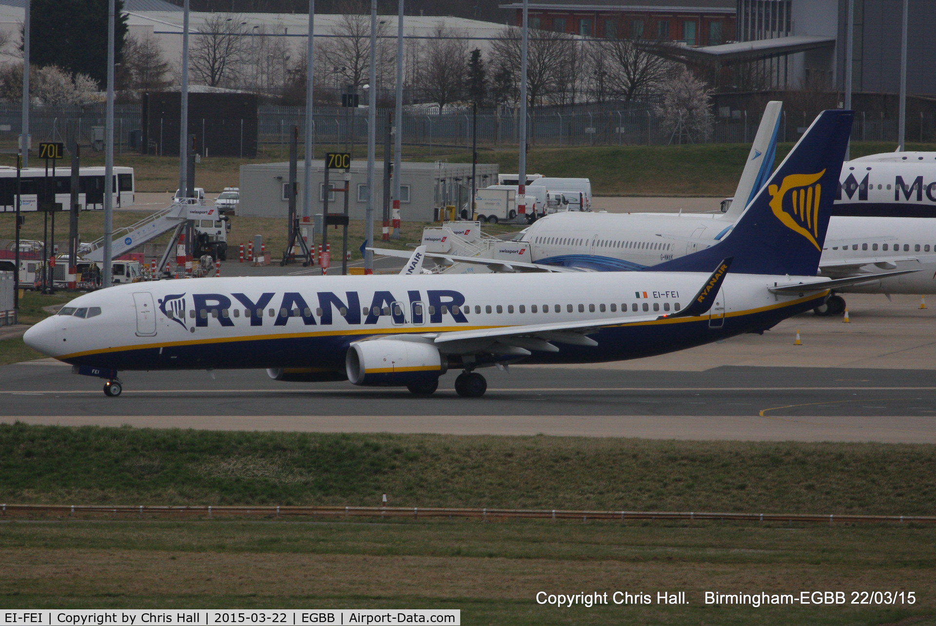 EI-FEI, 2014 Boeing 737-8AS C/N 44690, Ryanair
