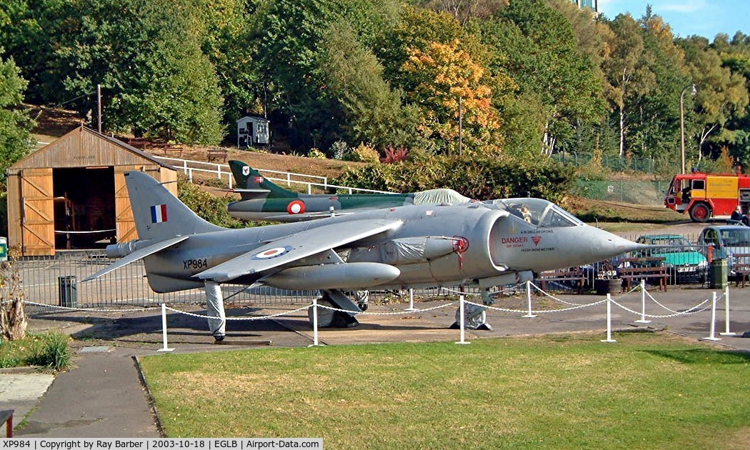 XP984, 1964 Hawker Siddeley P.1127 C/N P-06, XP984   Hawker-Siddeley P.1127 Kestral FGA.1 [Unknown] (Royal Air Force) Brooklands Museum~G 18/10/2003