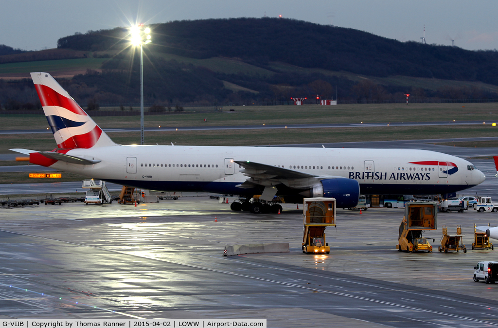G-VIIB, 1997 Boeing 777-236 C/N 27484, British Airways