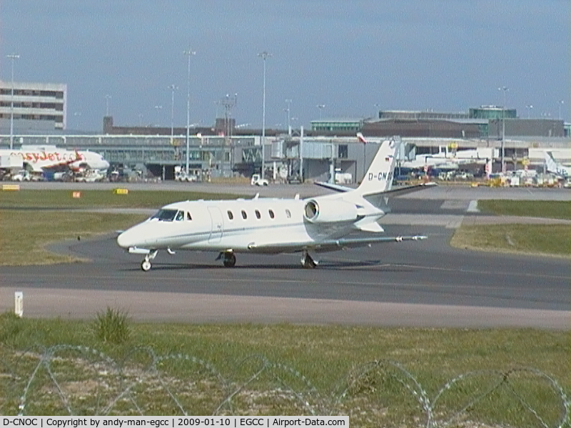 D-CNOC, 2008 Cessna 560XL Citation XLS C/N 560-5814, taxing in for the landmark ramp


photo taken over at the avp