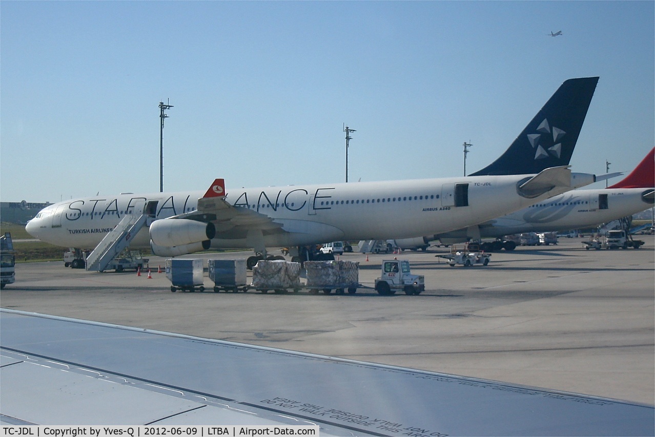TC-JDL, 1994 Airbus A340-311 C/N 057, Airbus A340-311, Parking area, Istanbul Atatürk Airport (LTBA-IST)