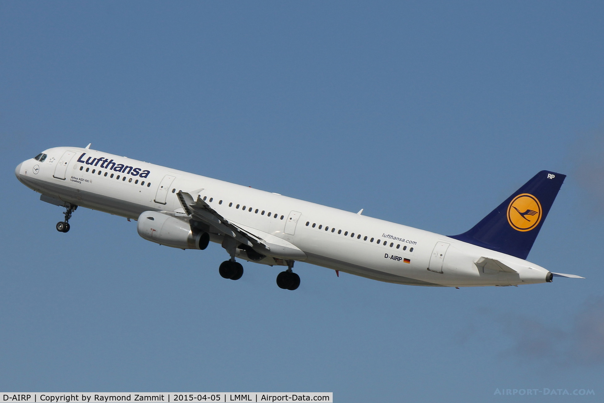 D-AIRP, 1995 Airbus A321-131 C/N 0564, A321 D-AIRP Lufthansa