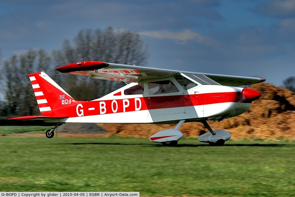 G-BOPD, 1974 Bede BD-4 C/N 632, EASTER FLY-IN