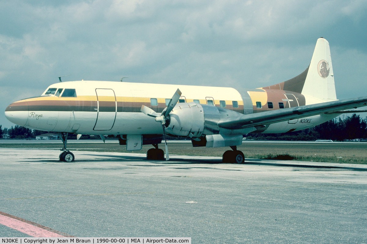 N30KE, 1967 Convair 440-11 Metropolitan C/N 364, ex HB-IMK 'Neuchatel' SWISSAIR Reported as stored 05/2012