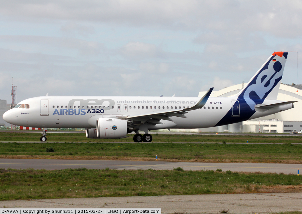 D-AVVA, 2015 Airbus A320-271N C/N 6286, C/n 6286 - Secon A320 NEO prototype with Pratt & Whitney engines