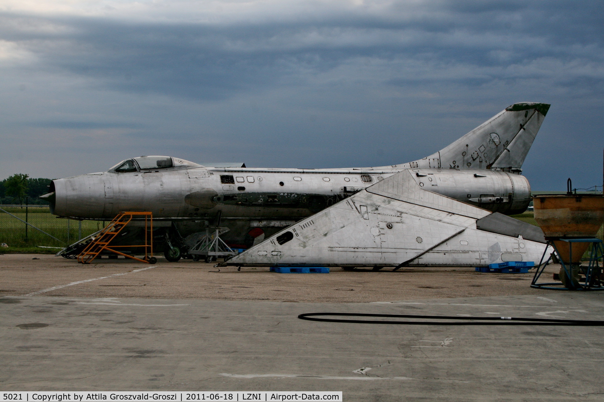 5021, Mikoyan-Gurevich MiG-21UM C/N 516905021, Nitra Janikovce Airport