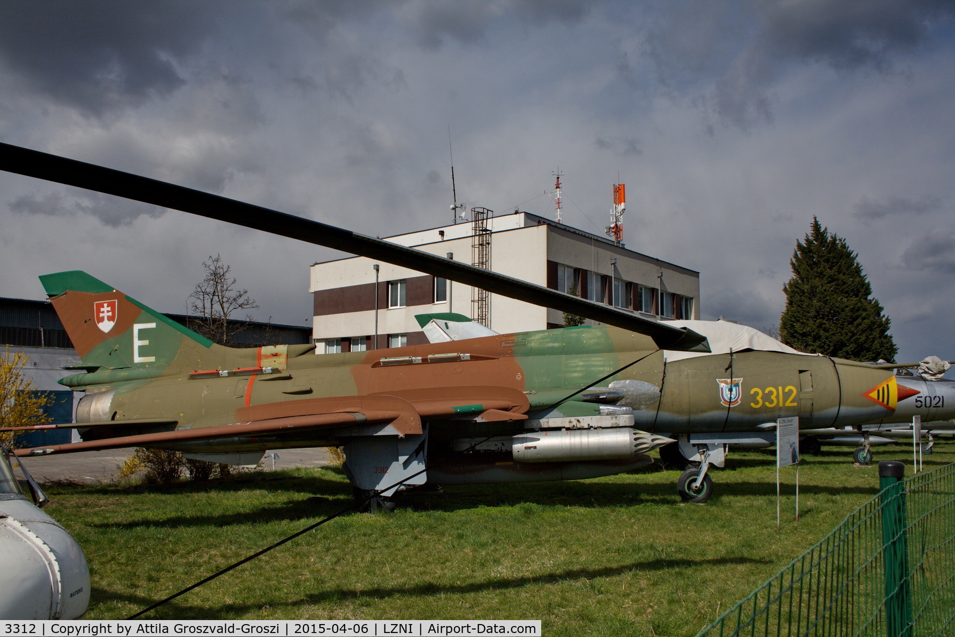 3312, Sukhoi Su-22M-4 C/N 33812, Nitra Janikovce Airport