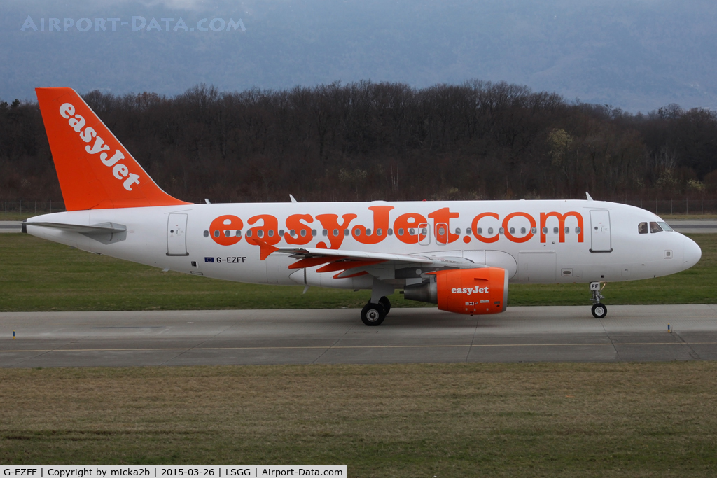 G-EZFF, 2009 Airbus A319-111 C/N 3844, Taxiing