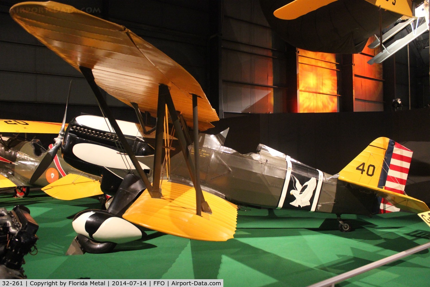 32-261, 1932 Curtiss P-6E Hawk C/N 32-261, P-6E at USAF Museum