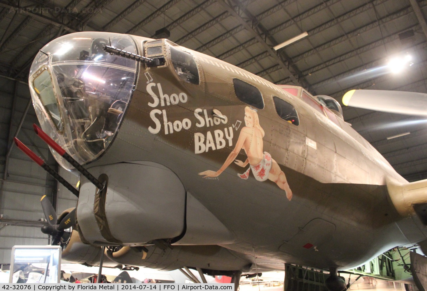 42-32076, 1942 Boeing B-17G Flying Fortress C/N 7190, B-17G Shoo Shoo Baby