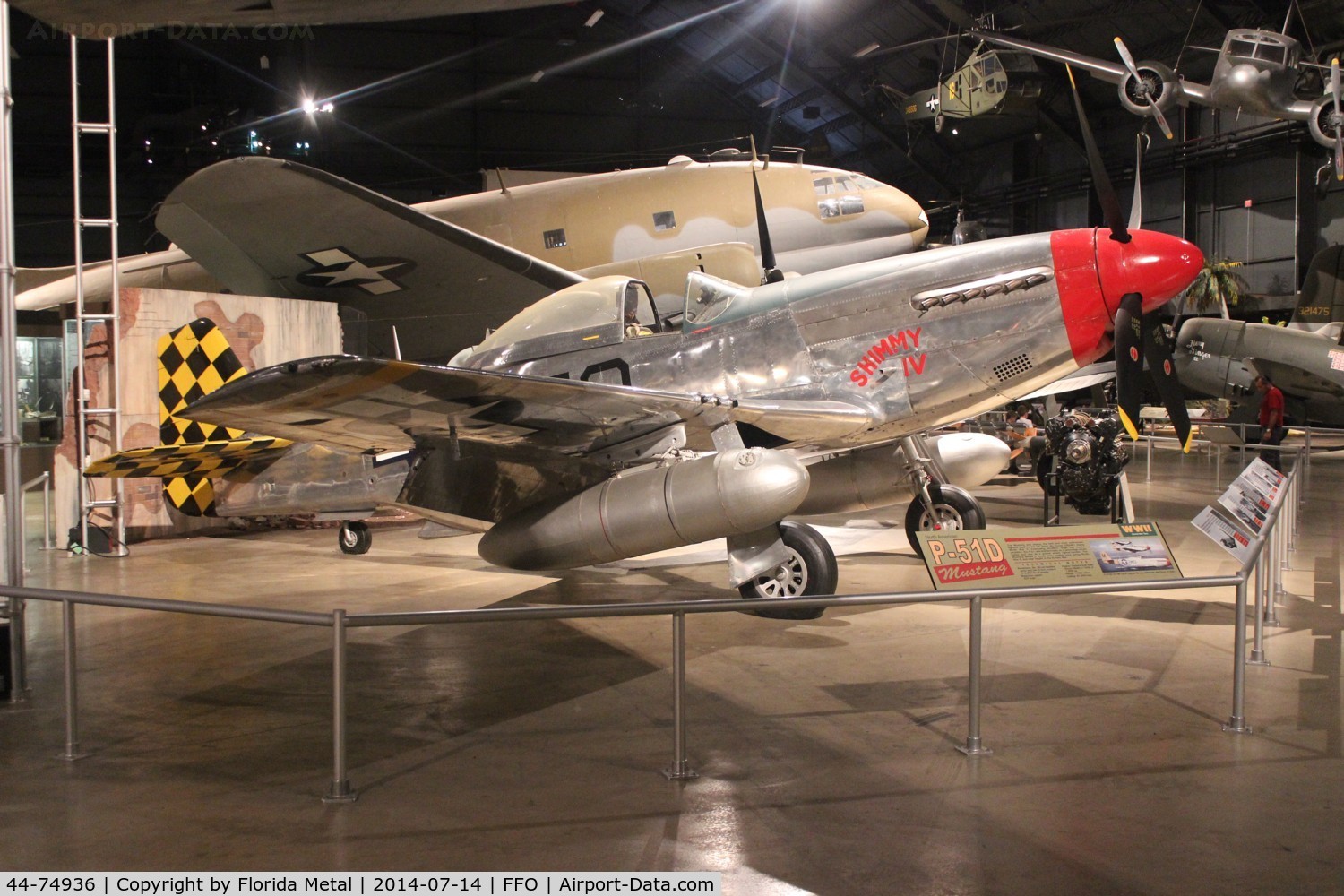 44-74936, 1944 North American P-51D-30-NA Mustang C/N 122-41476, P-51D
