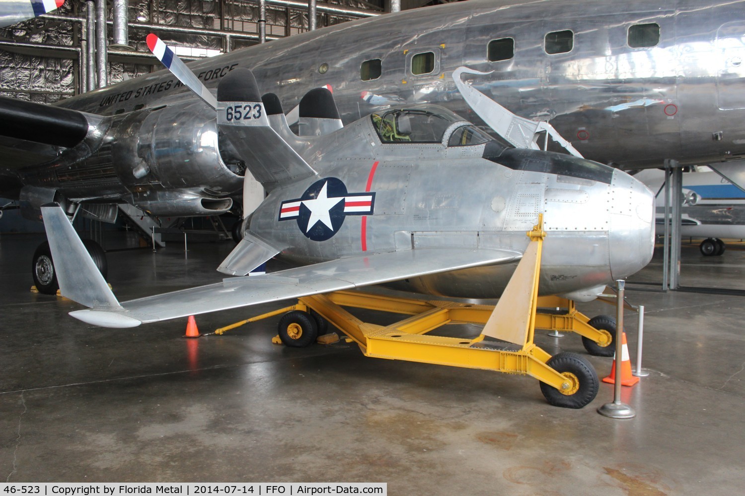 46-523, 1948 McDonnell XF-85 Goblin C/N 1, XF-85