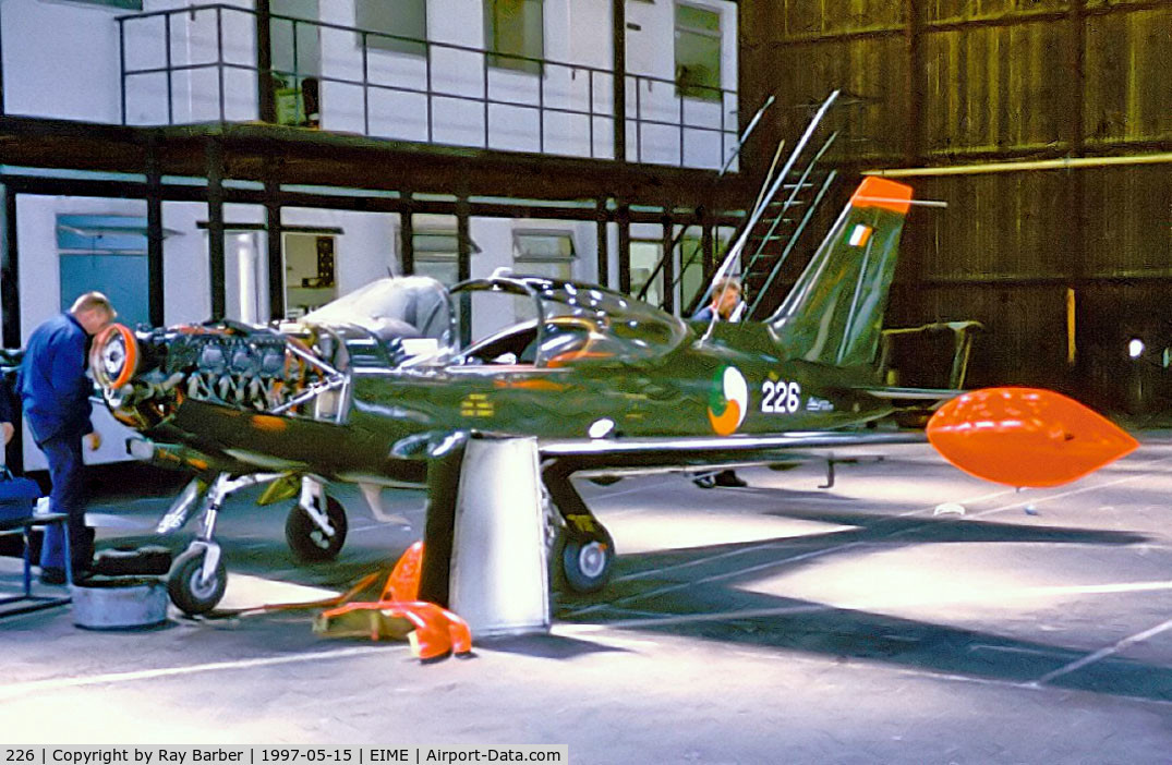 226, 1977 SIAI-Marchetti SF-260WE Warrior Warrior C/N 293/24-05, 226   SIAI-Marchetti SF-260WE [293] (Irish Air Corps) Casement-Baldonnel~EI 15/05/1997