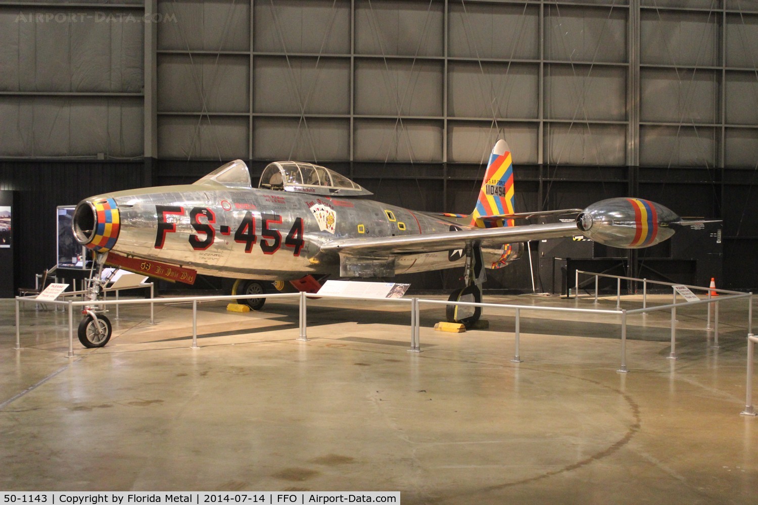 50-1143, 1950 Republic F-84E-20-RE Thunderjet C/N Not found 50-1143, F-84E