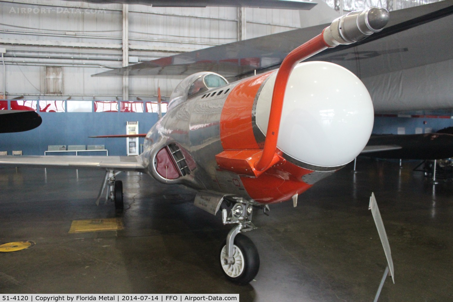 51-4120, 1951 Lockheed NT-33A-1-LO C/N 580-5414, NT-33A