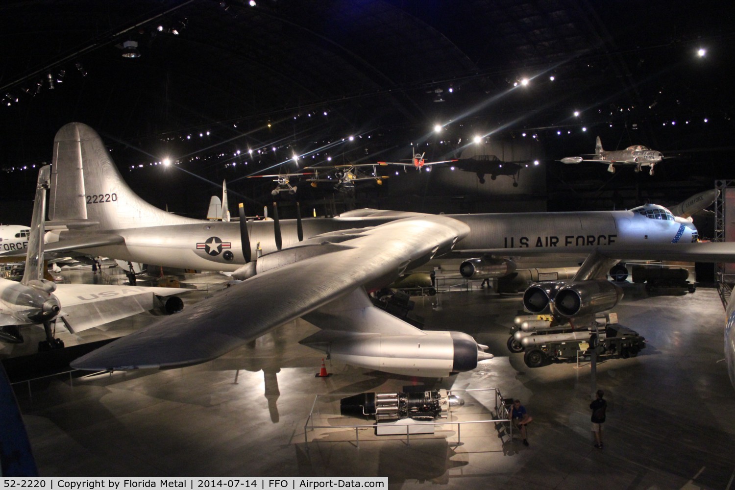 52-2220, 1952 Consolidated B-36J-1-CF Peacemaker C/N 361, B-36 Peacemaker