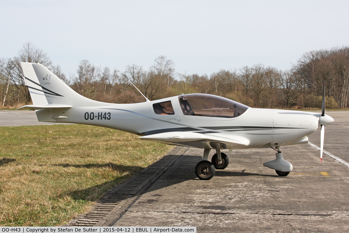OO-H43, 2006 Aveko VL-3-B Sprint C/N 07, First picture. Crashed on 8 September 2015 in Cordes, Belgium.
