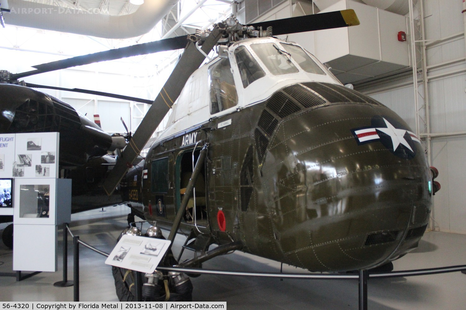 56-4320, 1957 Sikorsky VH-34A Choctaw C/N 58-718, VH-34A Choctaw at Army Aviation Museum