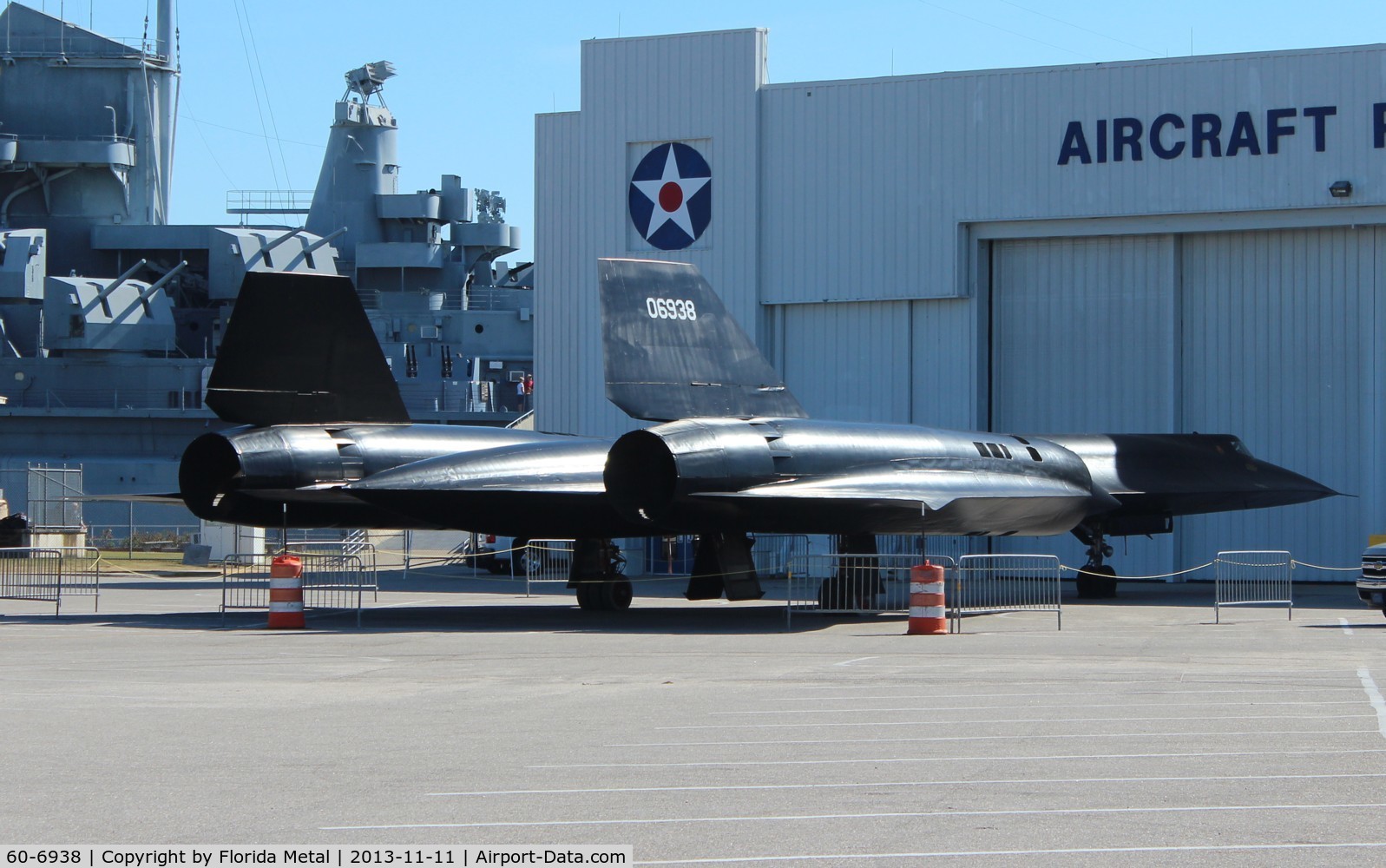 60-6938, 1962 Lockheed A-11 Blackbird C/N 132, A-11 Blackbird at Battleship Alabama