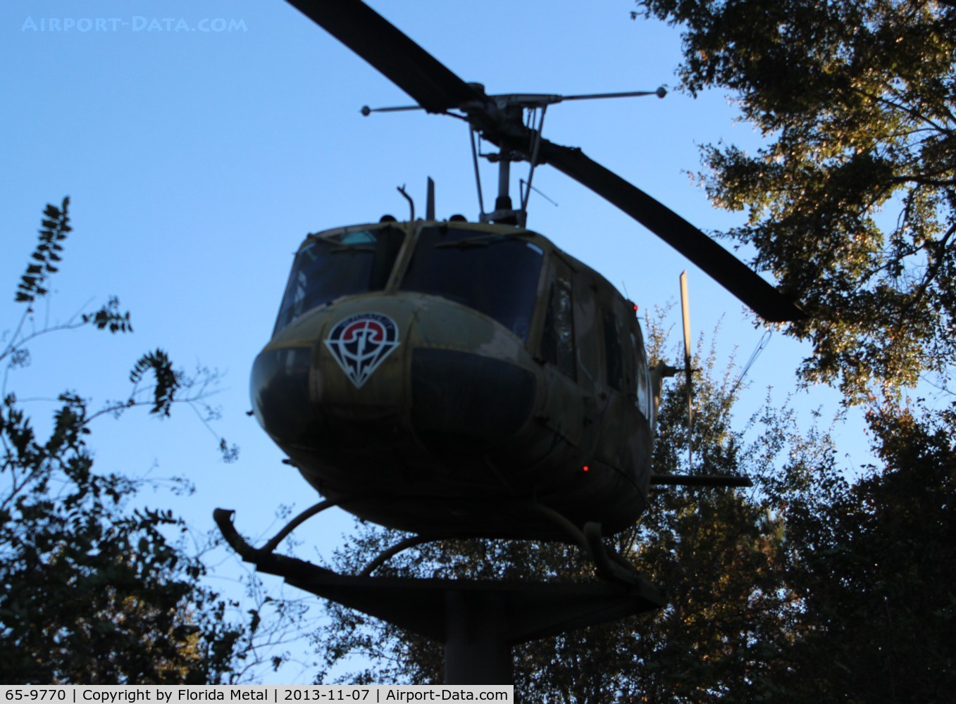 65-9770, 1965 Bell UH-1H Iroquois C/N 4814, UH-1H in Ozark AL