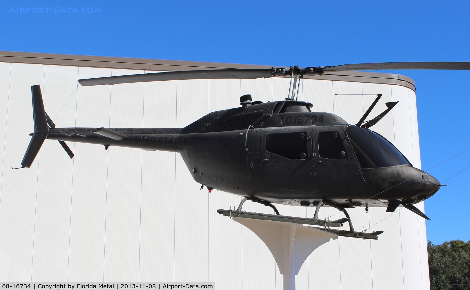 68-16734, 1968 Bell OH-58C Kiowa C/N 40048, OH-58C Kiowa at Army Aviation Museum