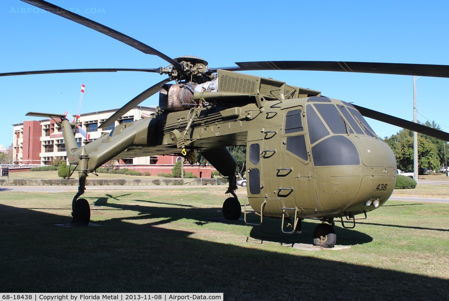 68-18438, 1968 Sikorsky CH-54A Tarhe C/N 64.040, CH-54A Tarhe at Army Aviation Museum