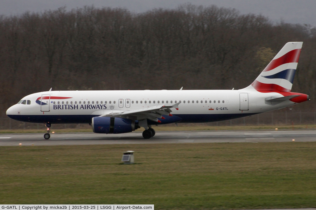 G-GATL, 2002 Airbus A320-233 C/N 1834, Taxiing