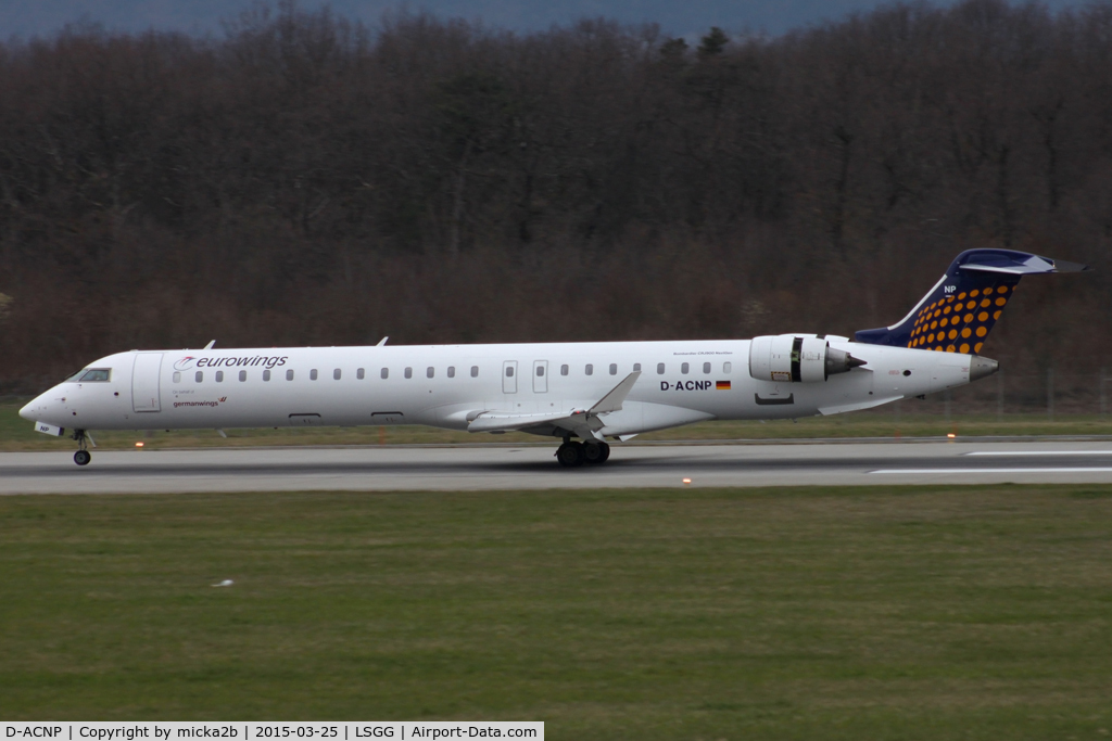 D-ACNP, 2010 Bombardier CRJ-900LR (CL-600-2D24) C/N 15259, Landing