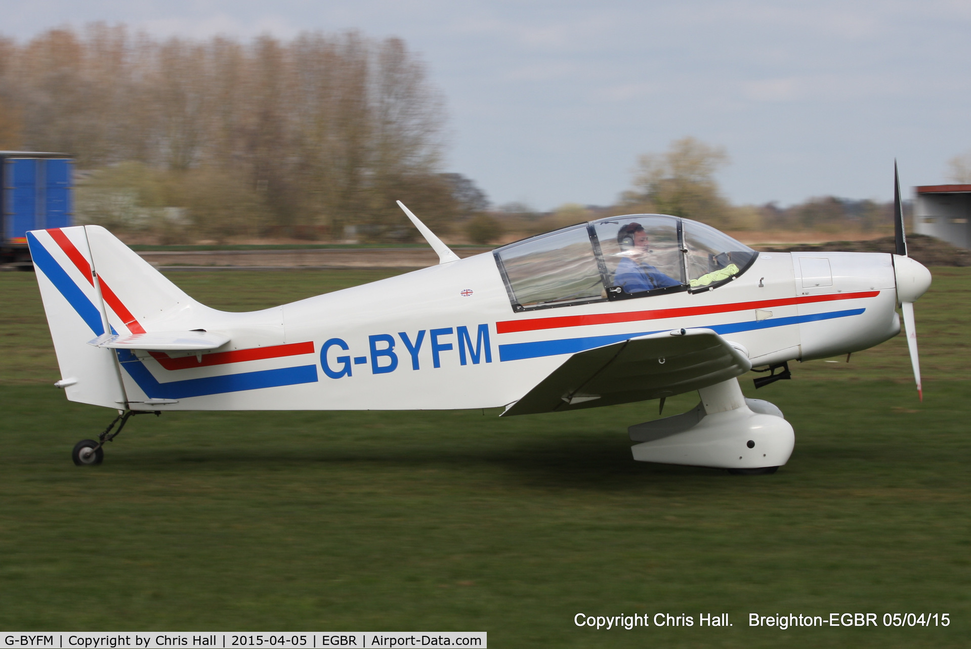 G-BYFM, 2000 Jodel DR-1050 M1 Excellence Replica C/N PFA 304-13237, at the Easter Homebuilt Aircraft Fly-in