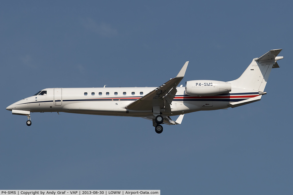 P4-SMS, Embraer EMB-135BJ Legacy C/N 14501123, EMB135