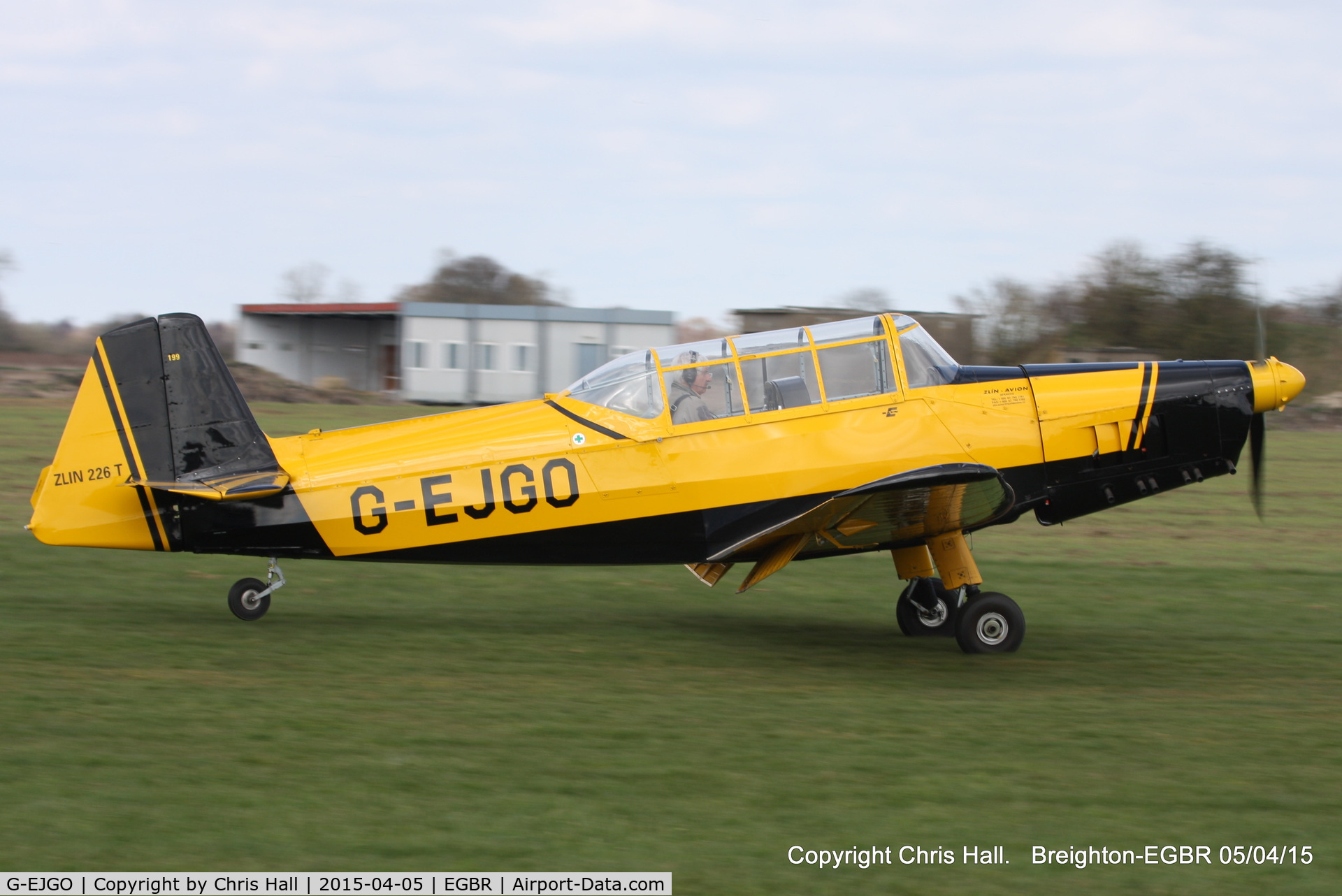 G-EJGO, 1958 Zlin Z-226 Trener C/N 199, at the Easter Homebuilt Aircraft Fly-in